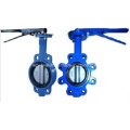 Sphäroguss Wafer Typ Handhebel Lug Butterfly Valve